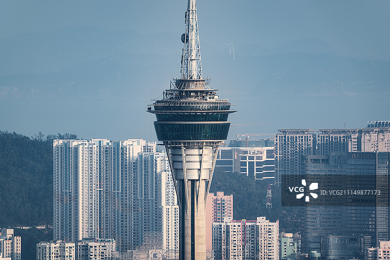 澳门旅游塔图片素材