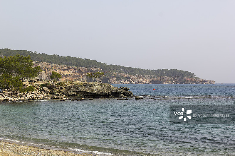 法塞利斯古城，土耳其安塔利亚图片素材