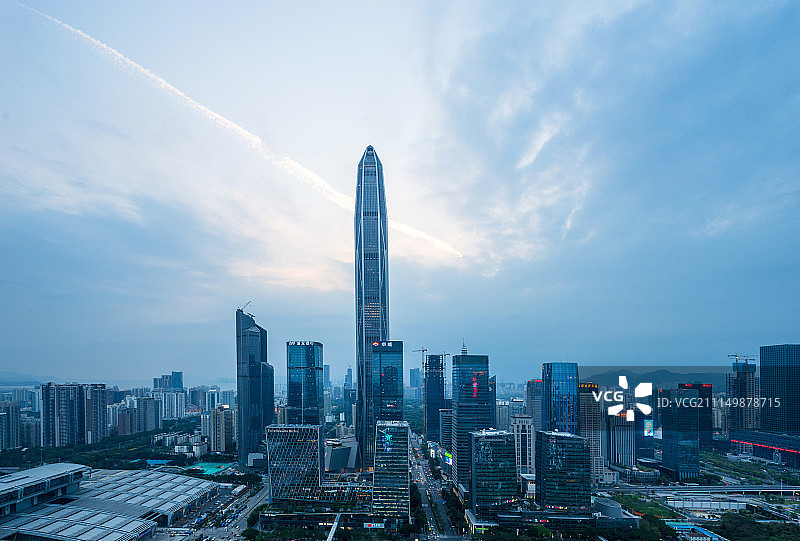 深圳城市风光图片素材