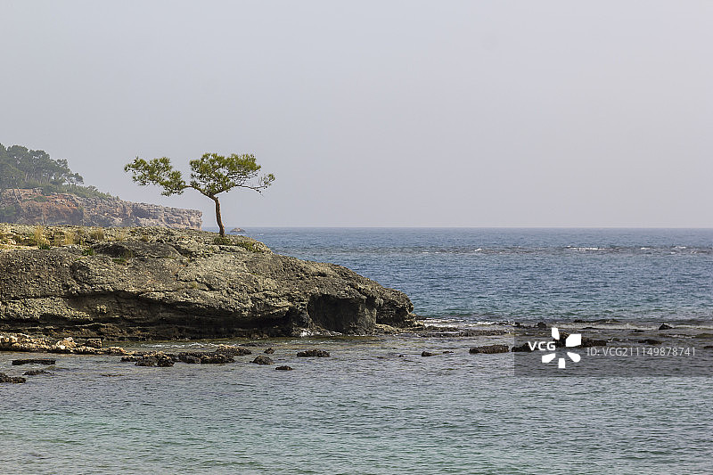 法塞利斯古城，土耳其安塔利亚图片素材
