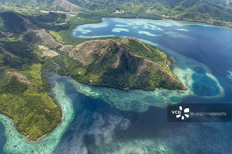 水上飞机视角下的科隆图片素材