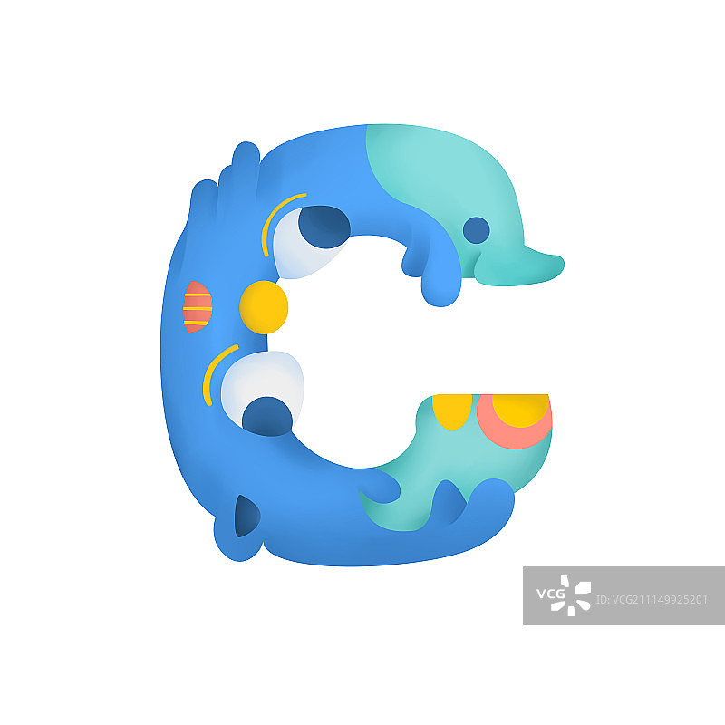 字母C图片素材