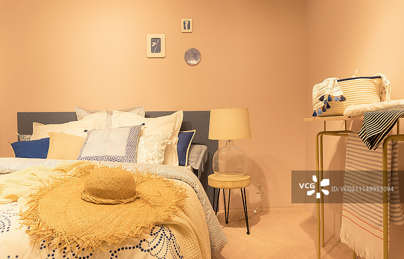 美丽温馨的现代时尚卧室图片素材