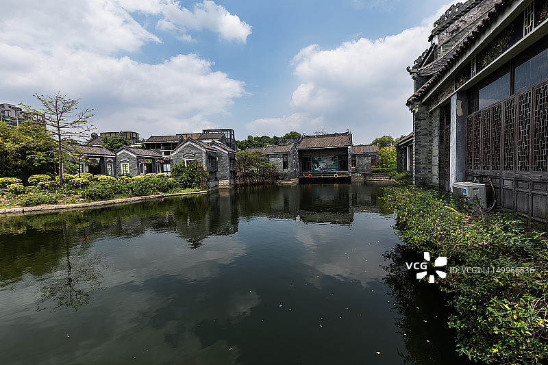 l岭南印象园街景图片素材