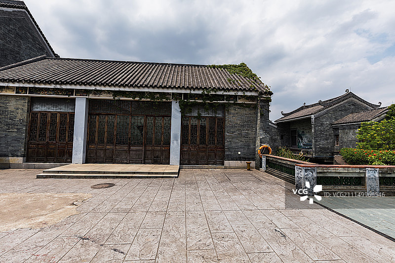 l岭南印象园街景图片素材