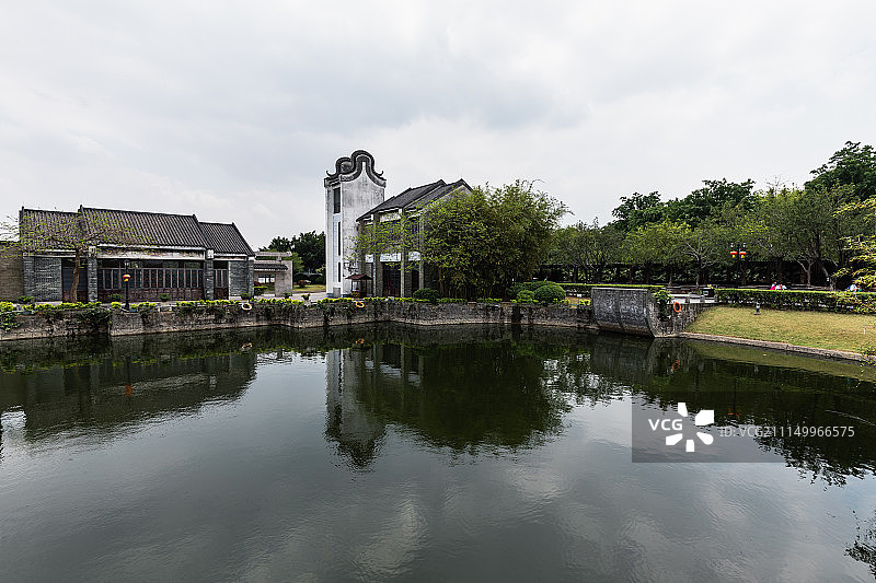 l岭南印象园街景图片素材