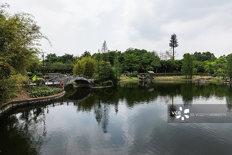 l岭南印象园街景图片素材