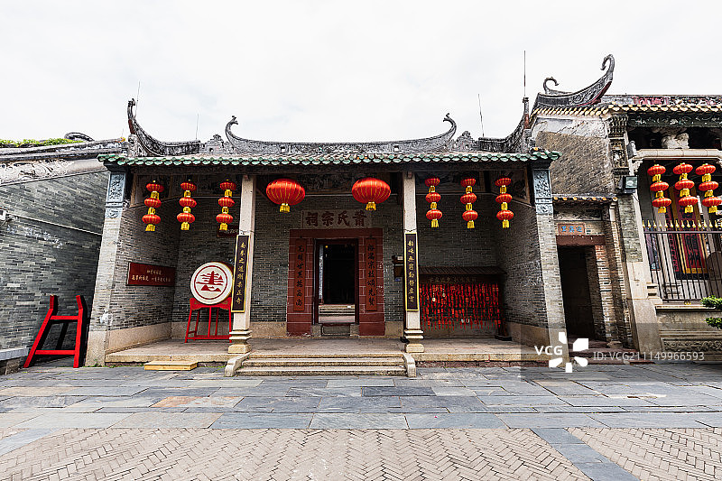 l岭南印象园街景图片素材