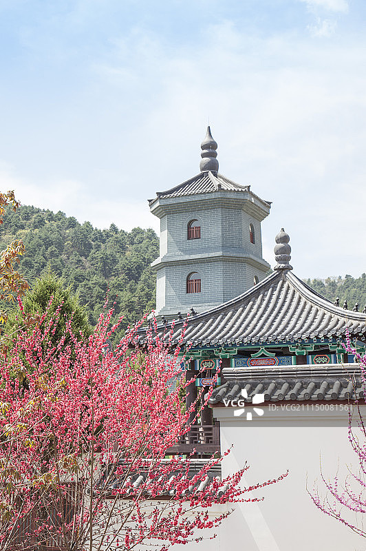 ,亚洲,中国,西安,陕西省,玉华宫,铜川市图片素材