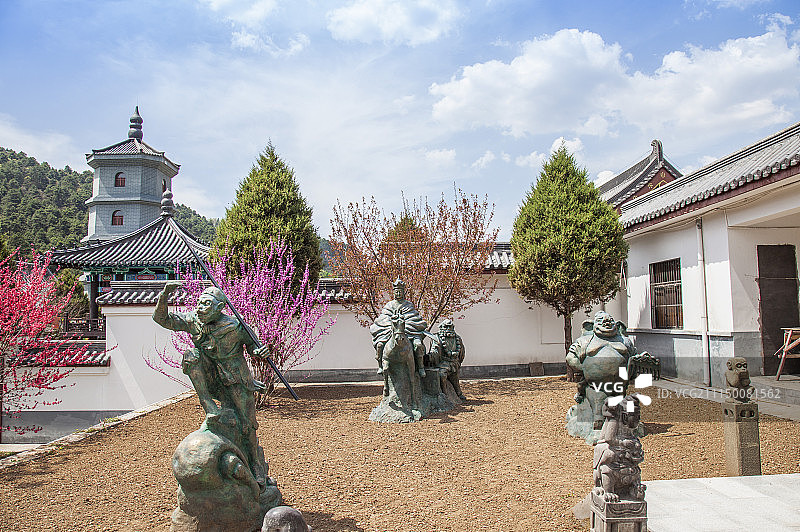 ,亚洲,中国,西安,陕西省,玉华宫,铜川市图片素材