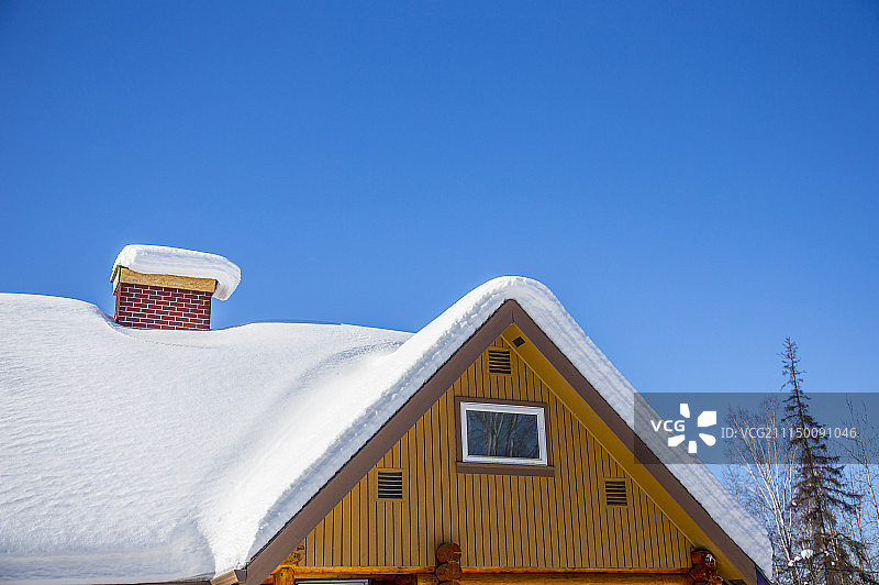 雪景,雪,屋顶图片素材