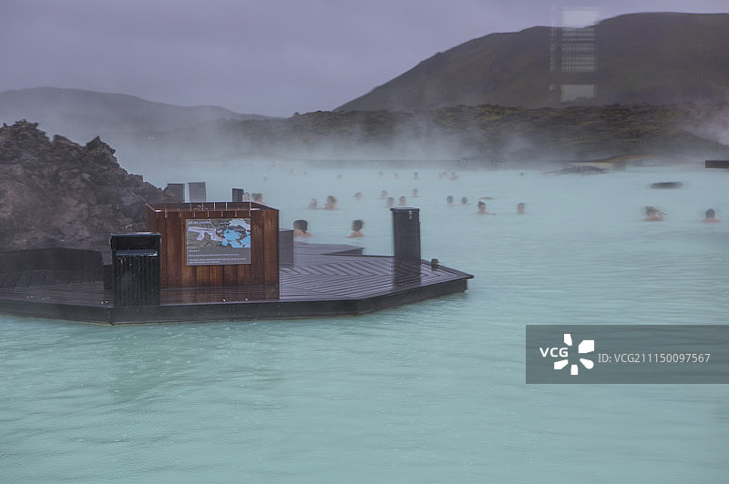 蓝舄湖,蓝湖,冰岛,欧洲图片素材