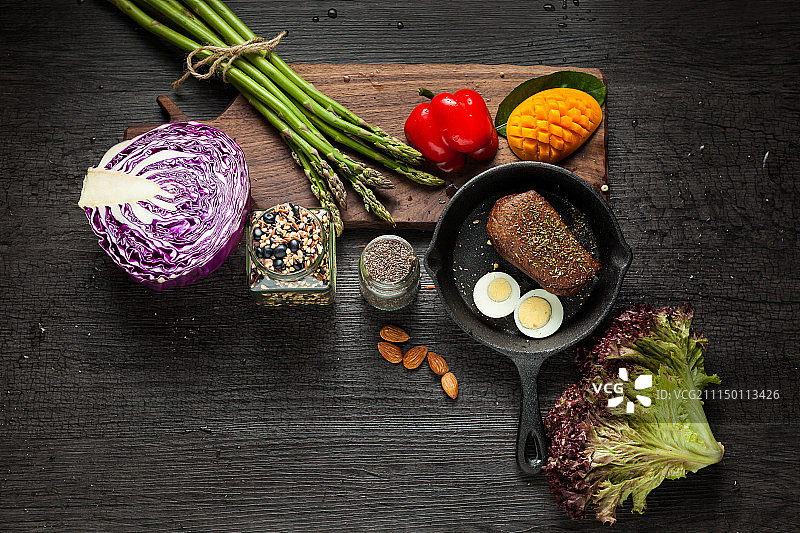 煎牛排图片素材