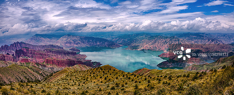 青海坎布拉国家森林公园图片素材