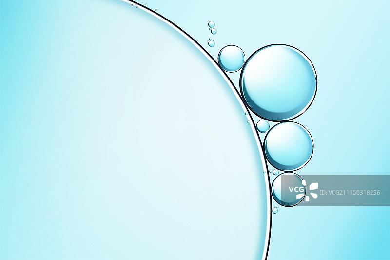 气泡 液体 简约 圆形 渐变图片素材