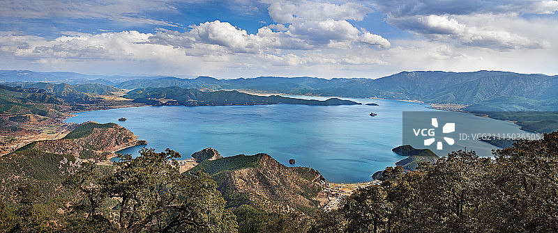 大美泸沽湖图片素材