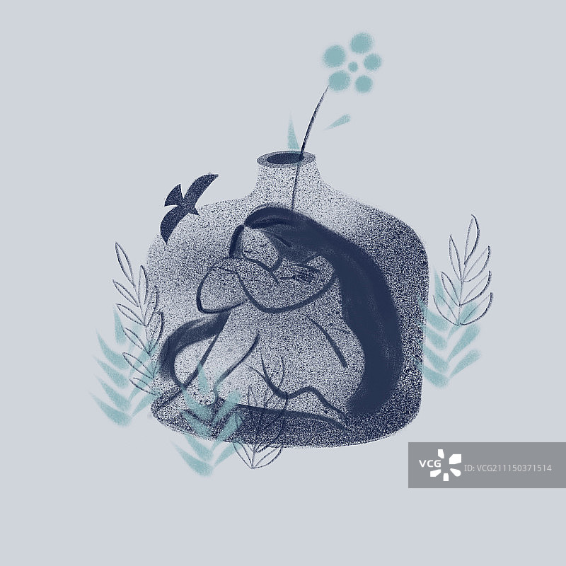 自我之瓶子图片素材