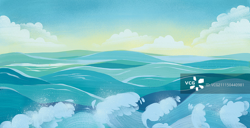 海洋插画图片素材