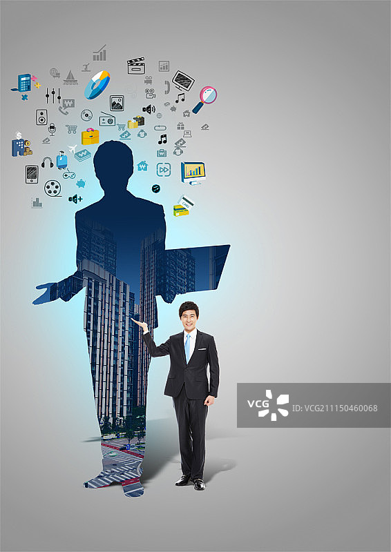 商业主题综合形象图片素材