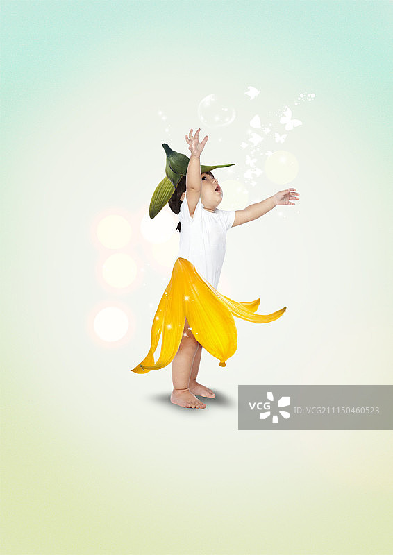 可爱的合成宝宝图片图片素材