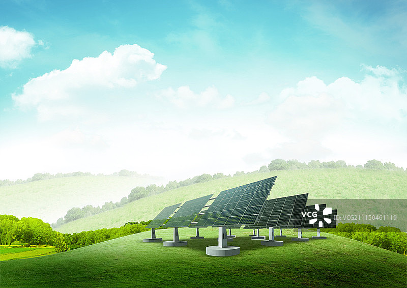 环保能源合成图像图片素材