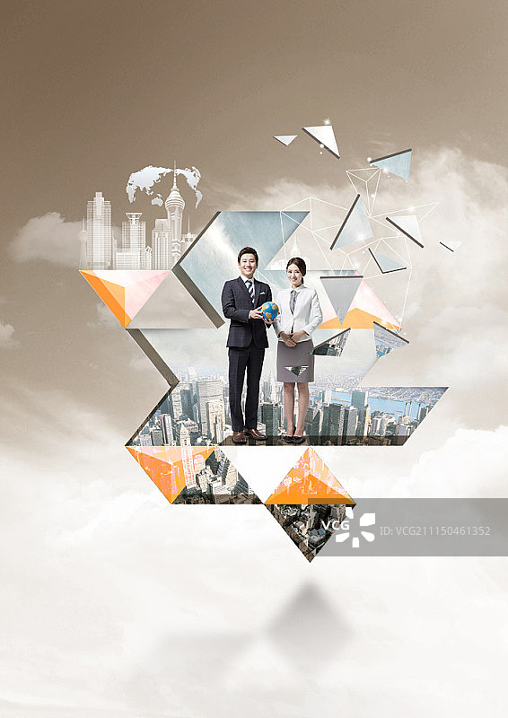 商业主题综合形象图片素材