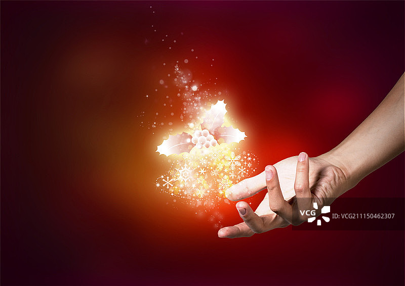 圣诞礼物合成图图片素材