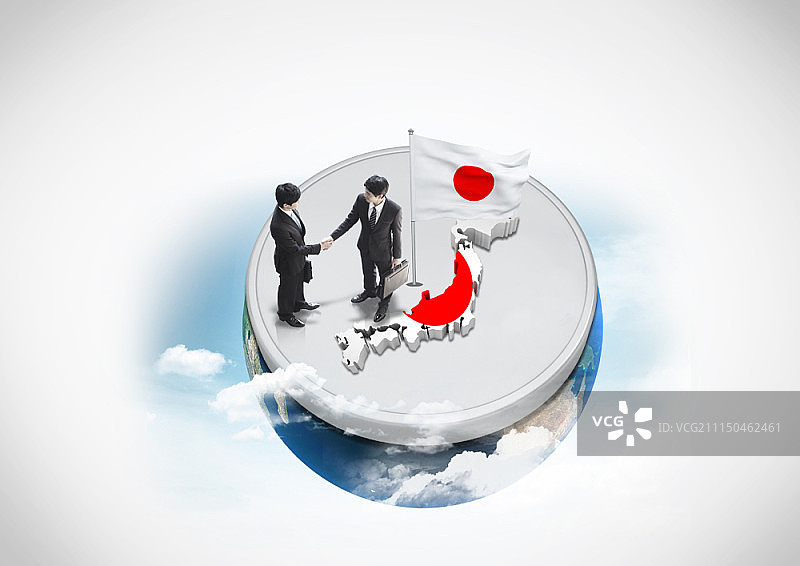 拿着水果的儿童合成图像图片素材