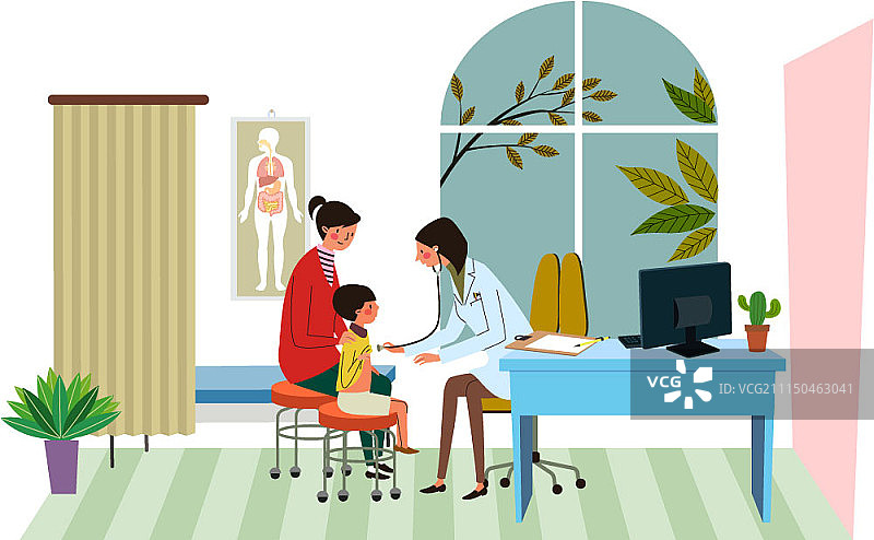 医药健康概念矢量插画图片素材