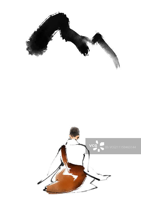 水墨画图片素材