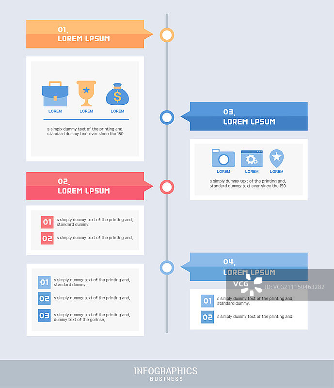 商务信息图表模板图片素材