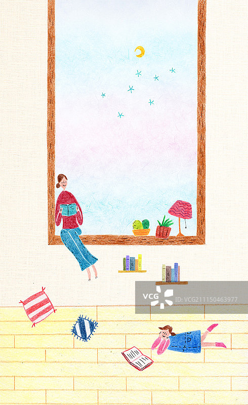 图书插画图片素材