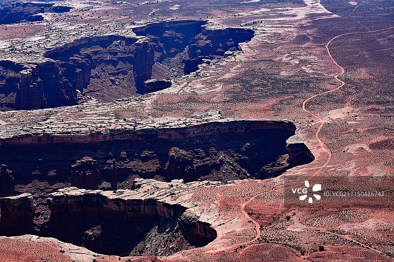 纪念碑盆地图片素材