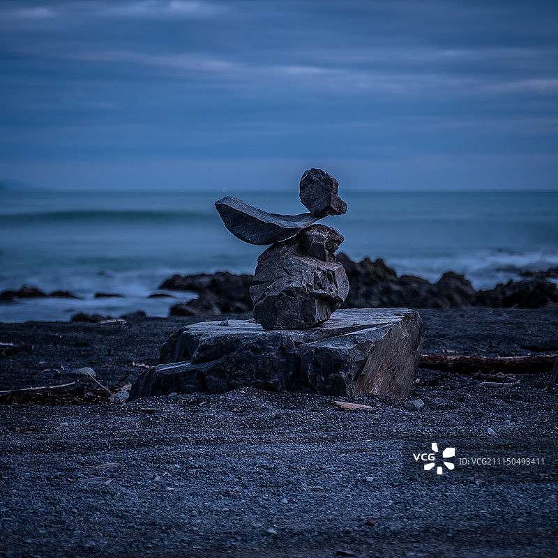 平衡，惠灵顿，新西兰图片素材