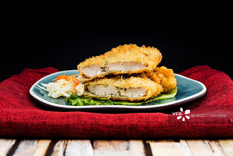 手工日式炸鸡图片素材