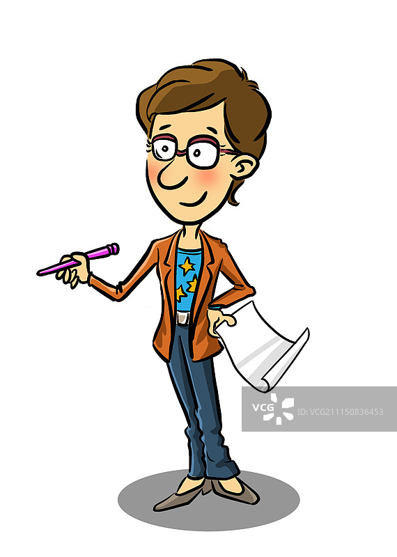 人物角色之设计师女图片素材