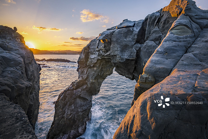 基隆象鼻岩图片素材