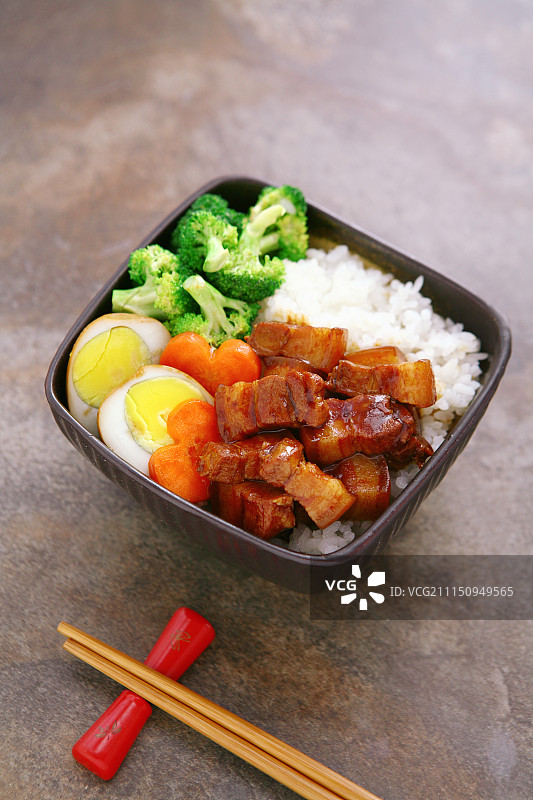 台湾卤肉饭图片素材