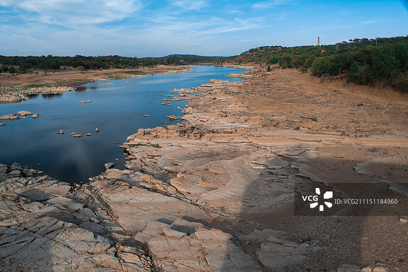 瓜地亚纳河上的阿尤达断桥图片素材
