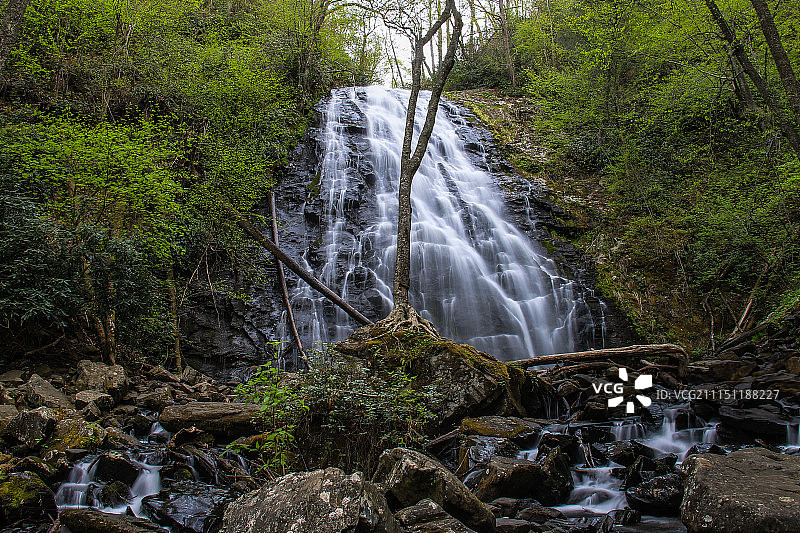 克拉布特里瀑布图片素材