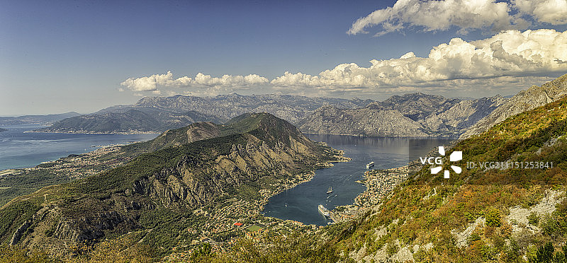 科托尔及科托尔湾图片素材