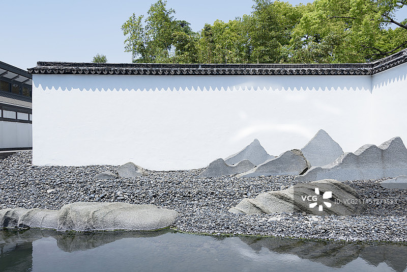 苏州博物馆现代建筑风光图片素材