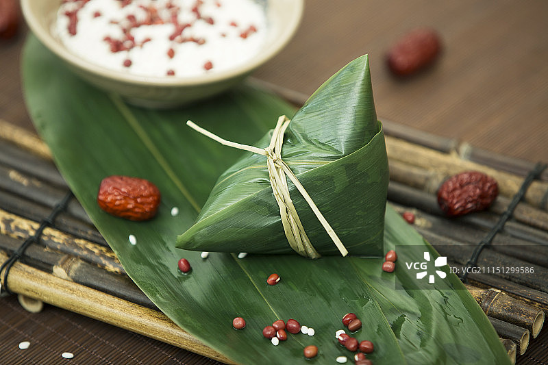 粽子和原材料图片素材