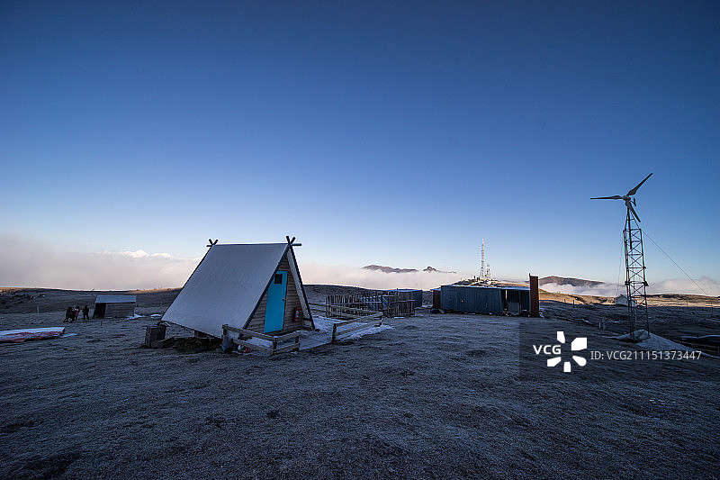 四川省石棉轿顶山风光图片素材