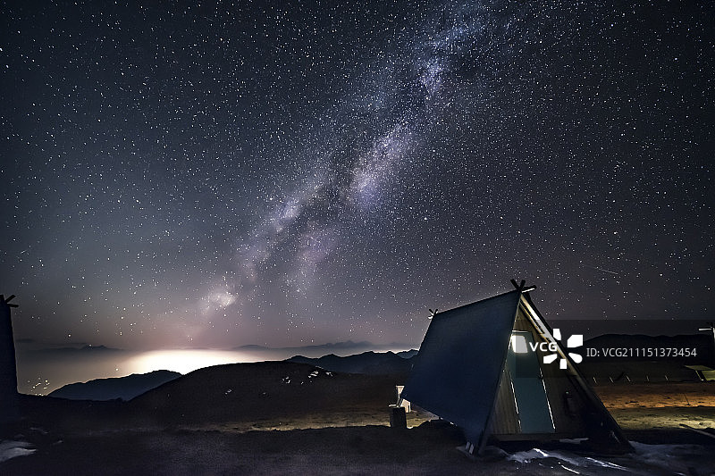 四川省石棉轿顶山风景区图片素材