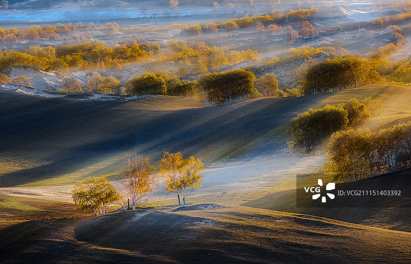 坝上风光图片素材