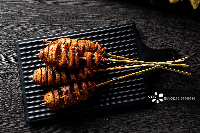 烤面筋图片素材