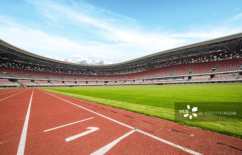 宏伟壮观的体育馆图片素材