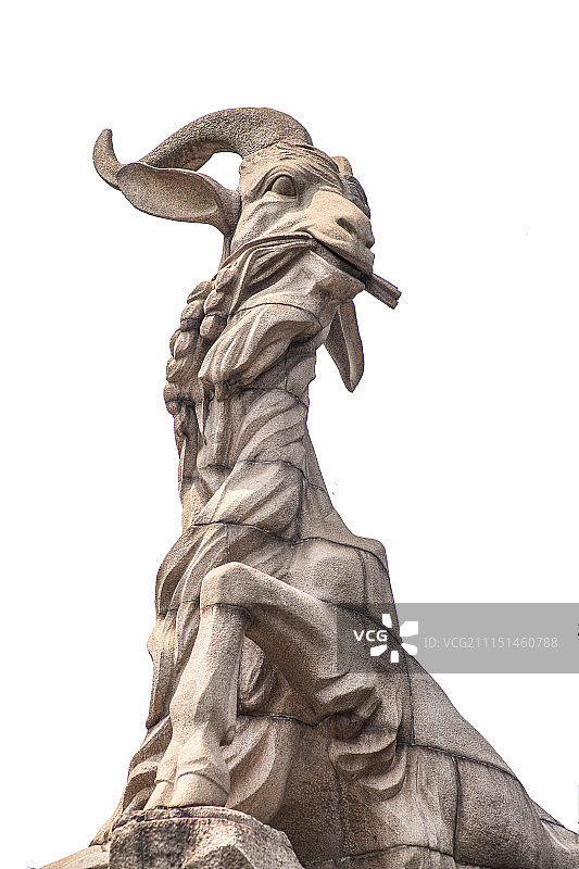 广州越秀山五羊石像图片素材