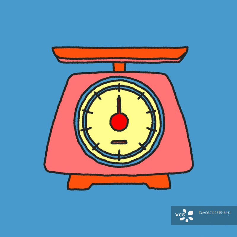 食物秤动画图片素材